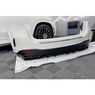 Achterdiffuser met uitlaattips GLE63 Black (2018-2026) foto 3