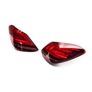 Achterlichten facelift (2 stuks) Mercedes C-klasse W205 2014–2021 foto 3