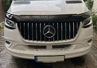 Mercedes Sprinter W907/W910 2018– Voorgrille Panamericana GT Chrome Premium V1 Met frame foto 6