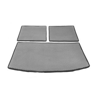 Kofferbakmat, 3-delig (EVA, grijs) (7-zits) Audi Q7 2005–2015 foto 1