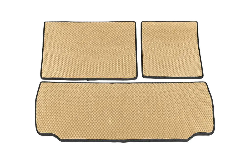 Toyota Sequoia 2007–2022 Kofferbakmatten (EVA, beige) Image