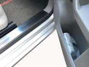 Volkswagen Caddy 2004–2010 Interieur dorpellijsten (zonder opschrift, RVS) 3 stuks foto 3