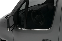 Mercedes Sprinter W907/W910 2018– RVS raamomlijsting (4-delig) foto 1