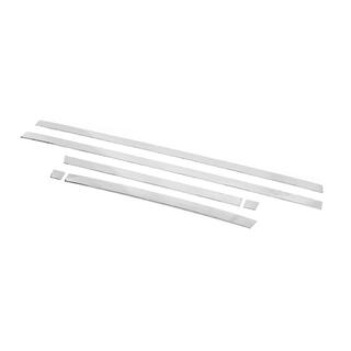 Carmos deurlijsten (4 stuks, RVS) Nissan Qashqai 2007–2010 foto 2
