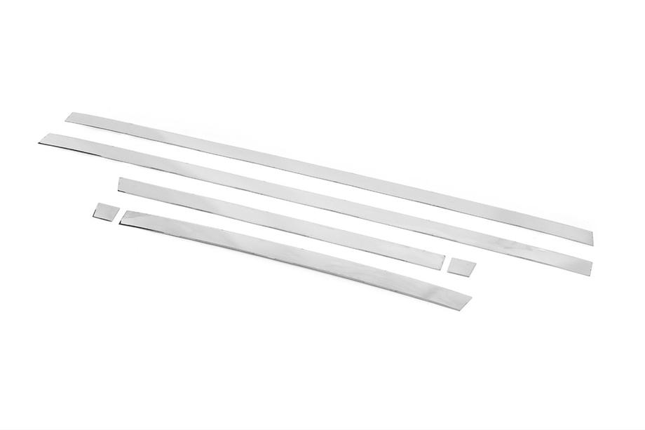 Nissan Qashqai 2010–2014 Carmos deurlijsten (4 stuks, RVS) Carmos, Standaard basis Foto 2