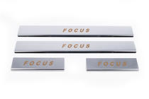 Ford Focus I 1998–2005 Carmos V1 instaplijsten (4 stuks, RVS) foto 2