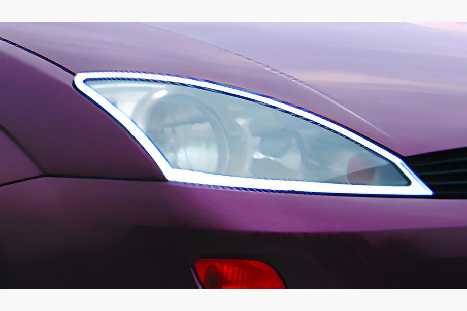 Ford Focus I 1998–2005 Koplamp sierlijsten (set van 2, kunststof) Image