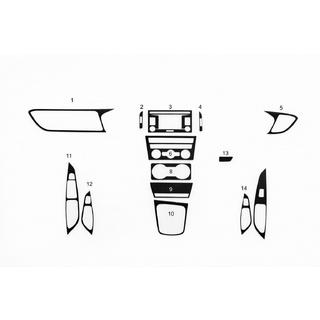 Dashboard sierlijsten Seat Leon 2013–2020