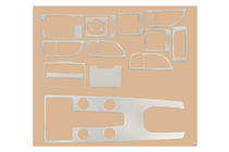 Volvo V50 2004–2012 Dashboard sierlijsten Zwart foto 5