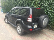 Toyota Land Cruiser Prado 120 2002–2009 Dakrails Skyport Black (2 stuks) foto 7