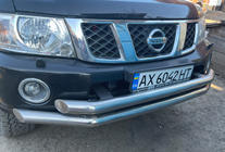 Nissan Patrol Y61 1997–2011 Voorbumper compleet gebruikt (2004-2008) foto 2