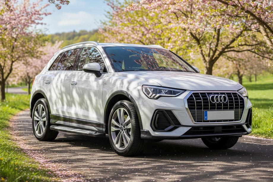 Audi Q3 2019–2025 Side steps Allmond Grey (set van 2, aluminium) Image