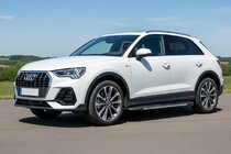 Audi Q3 2019–2025 Bosphore Grey zijtreden (set van 2, aluminium) foto 1