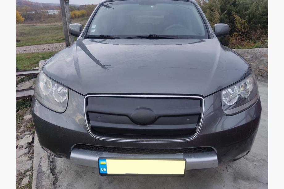 Hyundai Santa Fe 2 2006–2012 Winterrooster 2005-2010 (bovenste) Glanz Foto 2