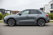 Audi Q3 2019–2025 Side steps Tayga Grey (2 stuks, aluminium) foto 1