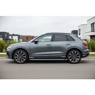 Side steps Tayga Grey (2 stuks, aluminium) Audi Q3 2019–2025 foto 1