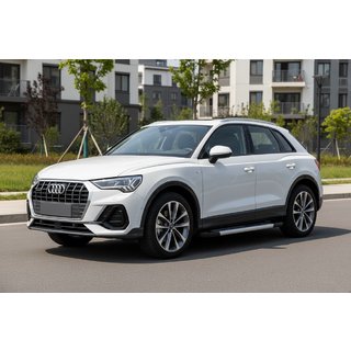 Zijdrempels Vision New Grey (set van 2, aluminium) Audi Q3 2019–2025 foto 1