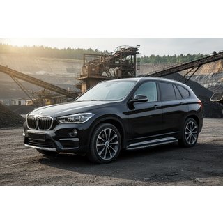 Bosphore Black zijtreden (2 stuks, aluminium) BMW X1 F48 2015–2022 foto 1