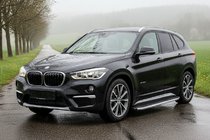 BMW X1 F48 2015–2022 Fullmond side steps (2 stuks, aluminium) foto 1
