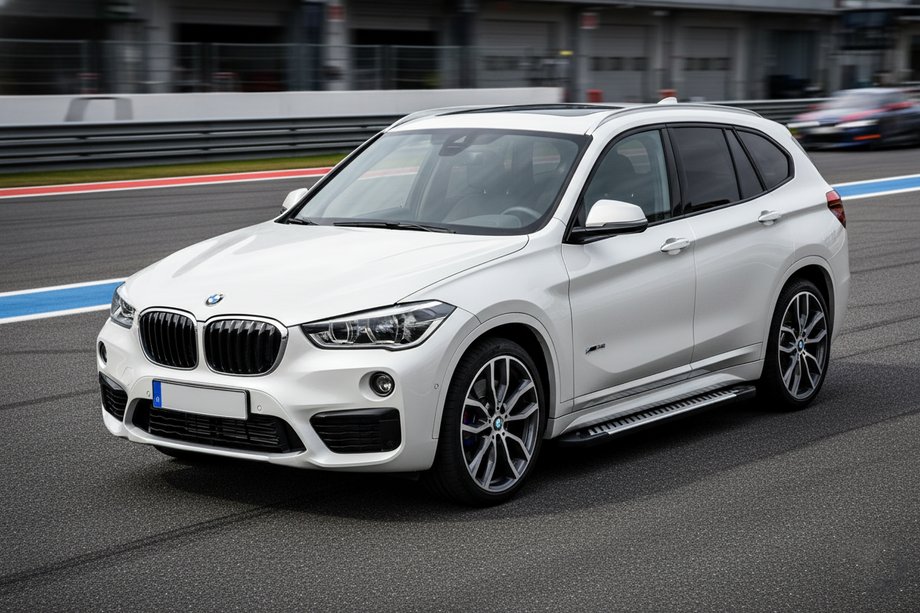 BMW X1 F48 2015–2022 Side steps Line (2 stuks, aluminium) Image