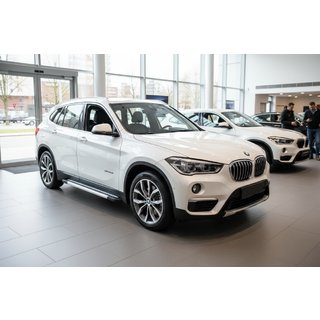 Zijdrempels Vision New Grey (set van 2, aluminium) BMW X1 F48 2015–2022 foto 1