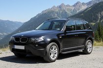 BMW X3 E83 2003–2010 Bosphore Black zijtreden (2 stuks, aluminium) foto 2