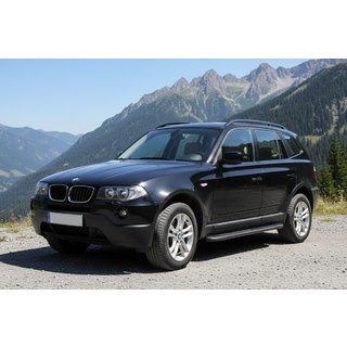 Bosphore Black zijtreden (2 stuks, aluminium) BMW X3 E83 2003–2010 foto 2