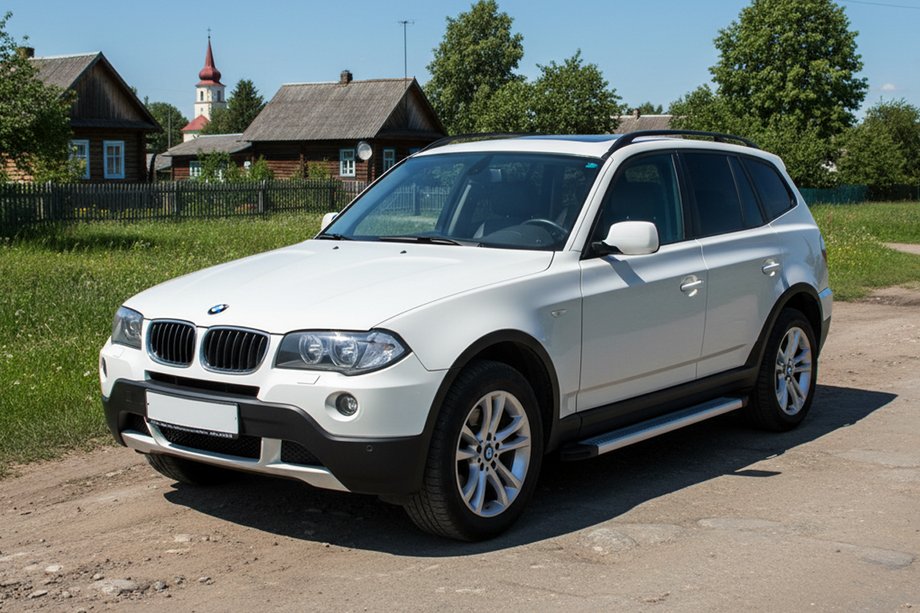 BMW X3 E83 2003–2010 Maya V2 zijtreden (2 st., aluminium) Image