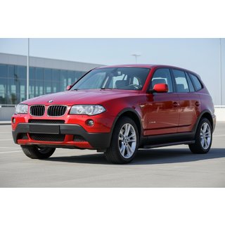 Side steps Maya Red (2 stuks, aluminium) BMW X3 E83 2003–2010 foto 1