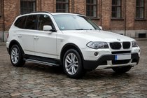 BMW X3 E83 2003–2010 Rainbow zijtreden (set van 2, aluminium) foto 1