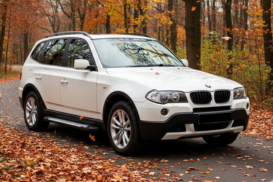 BMW X3 E83 2003–2010 Side steps Allmond Grey (set van 2, aluminium) Image