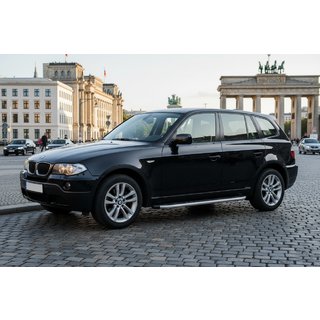 Fullmond side steps (2 stuks, aluminium) BMW X3 E83 2003–2010 foto 1