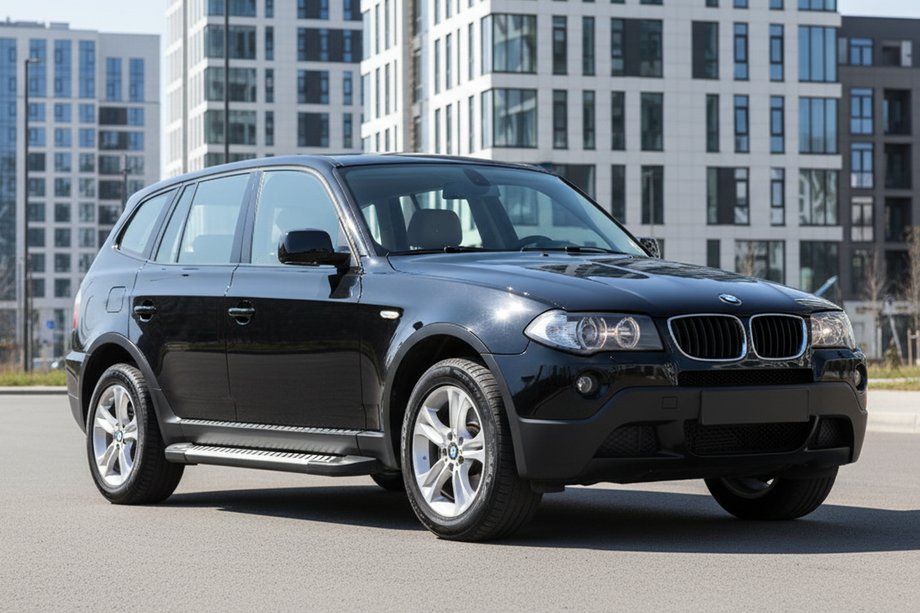 BMW X3 E83 2003–2010 Side steps Line (2 stuks, aluminium) Image