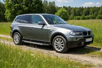 BMW X3 E83 2003–2010 RedLine side steps (2 st., aluminium) foto 1