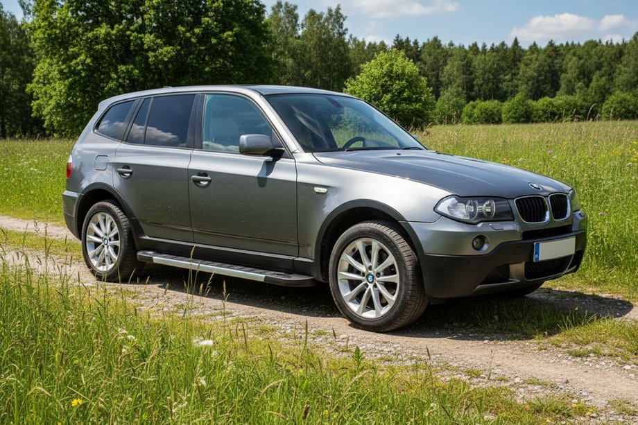 BMW X3 E83 2003–2010 RedLine side steps (2 st., aluminium) Image