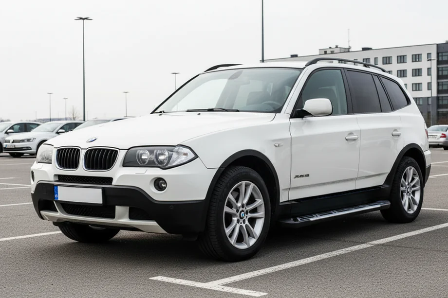 BMW X3 E83 2003–2010 Sunrise side steps (set van 2, aluminium) Image