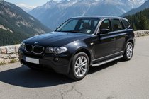BMW X3 E83 2003–2010 Side steps Tayga Grey (2 stuks, aluminium) foto 1