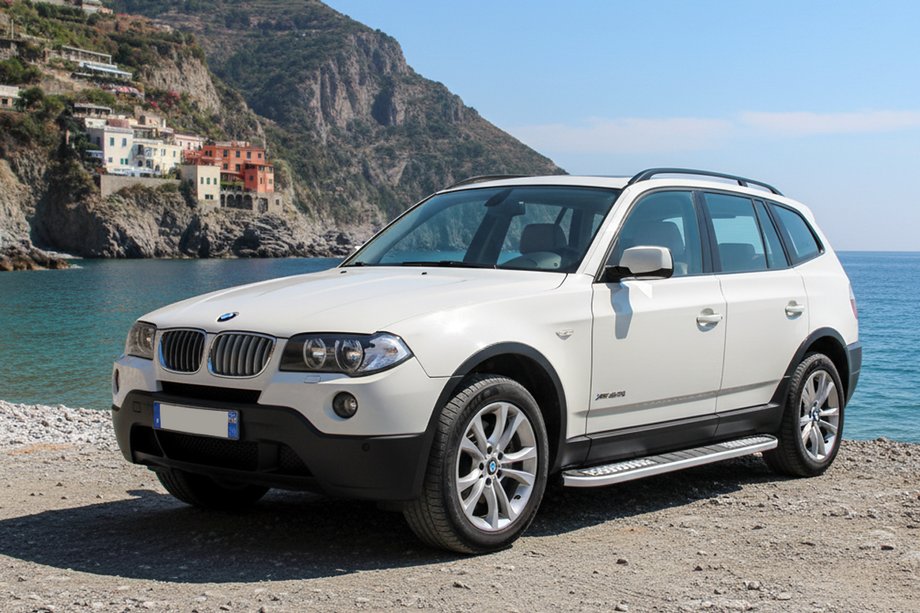 BMW X3 E83 2003–2010 Side steps Tayga V2 (2 stuks, aluminium) Image
