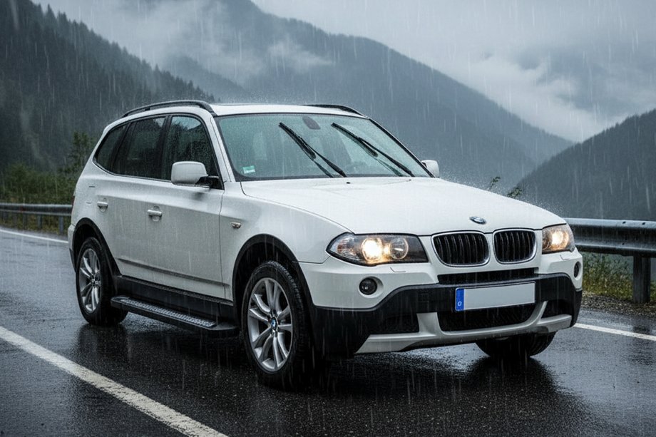 BMW X3 E83 2003–2010 Zijtreden Vision New Black (2 stuks, aluminium) Image