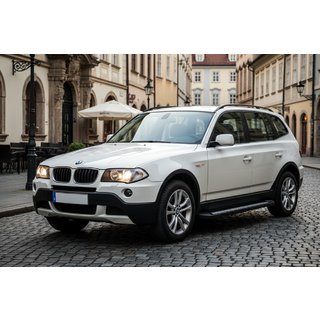 Zijdrempels Vision New Grey (set van 2, aluminium) BMW X3 E83 2003–2010 foto 1