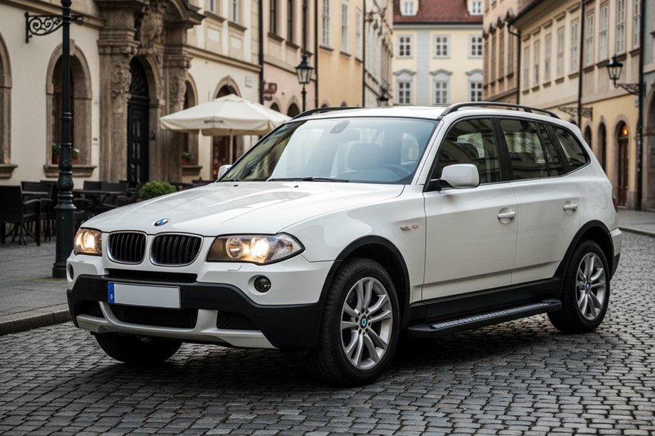 BMW X3 E83 2003–2010 Zijdrempels Vision New Grey (set van 2, aluminium) Image