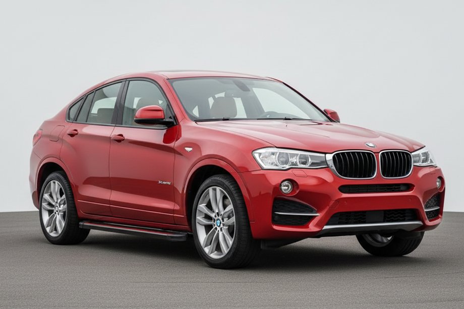 BMW X4 F26 2014–2018 Side steps Maya Red (2 stuks, aluminium) Image
