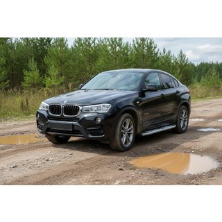 Mevsim Grey side steps (2 stuks, aluminium) BMW X4 F26 2014–2018 foto 1