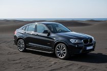 BMW X4 F26 2014–2018 Allmond Black side steps (2 st., aluminium) foto 1