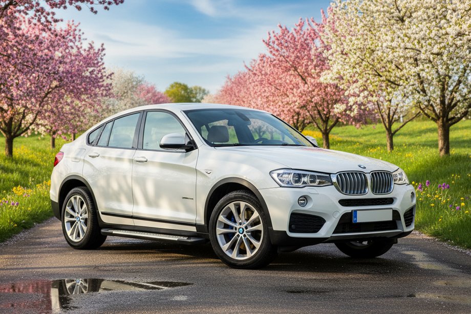 BMW X4 F26 2014–2018 Side steps Allmond Grey (set van 2, aluminium) Image
