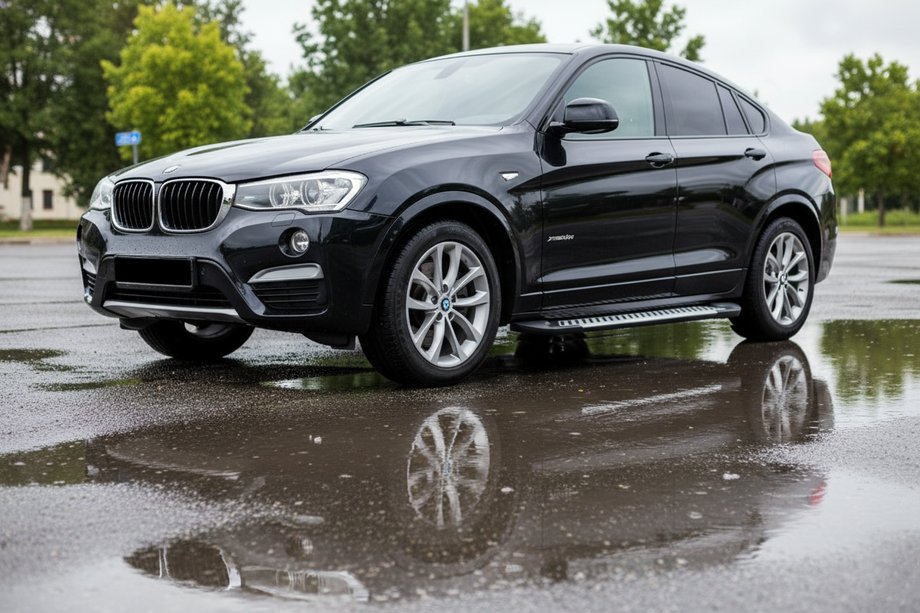 BMW X4 F26 2014–2018 Side steps Line (2 stuks, aluminium) Image