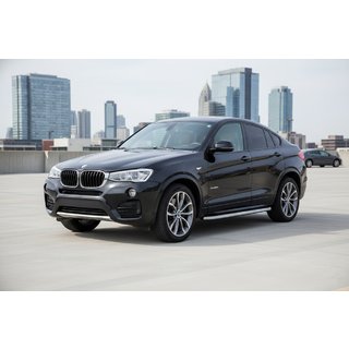 Side steps Tayga Grey (2 stuks, aluminium) BMW X4 F26 2014–2018 foto 1