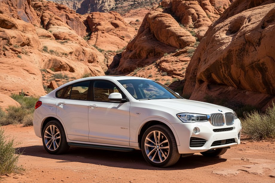 BMW X4 F26 2014–2018 Tayga Black zijtreden (set van 2, aluminium) Foto 1