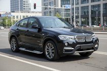 BMW X4 F26 2014–2018 Side steps Tayga V2 (2 stuks, aluminium) foto 1