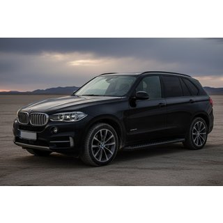Allmond Black side steps (2 st., aluminium) BMW X5 F15 2013–2018 foto 1